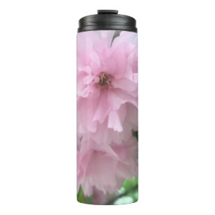 spring flowers thermal tumbler
