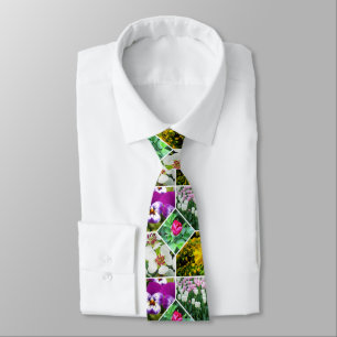 Spring Flowers Tie