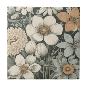 Spring Flowers Tile