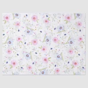 spring flowers tissue paper