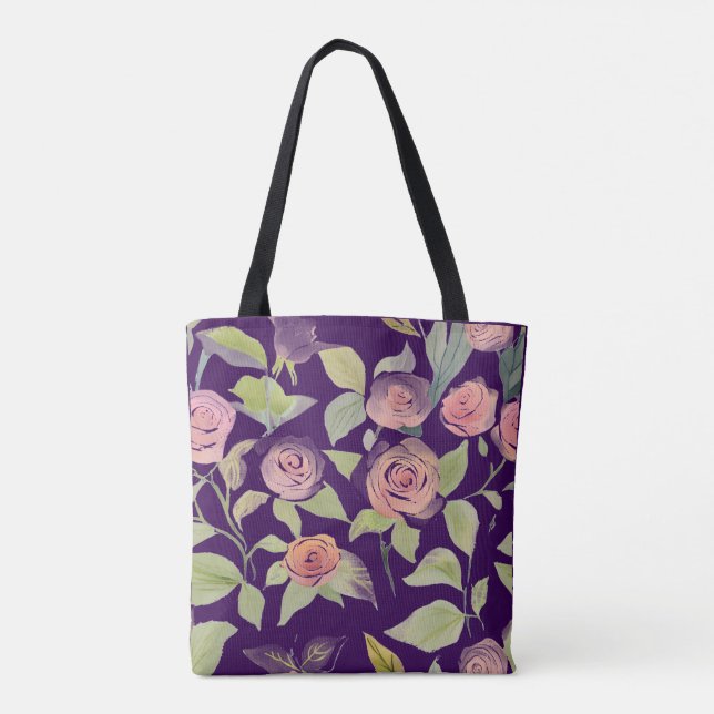 Spring Flowers  Tote Bag (Back)