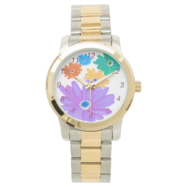 Spring Flowers  Watch (Front)