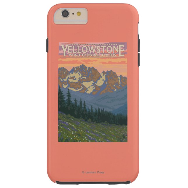 Spring Flowers - Yellowstone National Park Case-Mate iPhone Case (Back)