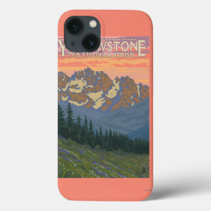 Spring Flowers - Yellowstone National Park iPhone 13 Case