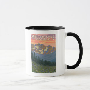 Spring Flowers - Yellowstone National Park Mug