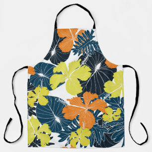 Spring Flowery: Vintage Floral Texture Apron