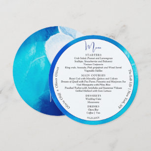 Spring Fondness Wedding Circle Menu