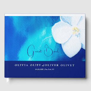 Spring Fondness Wedding  Guest Book
