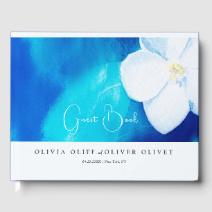 Spring Fondness Wedding Guest Book