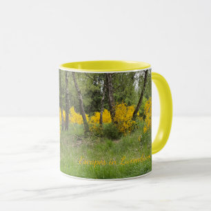 Spring forest in Luxembourg travel Mug