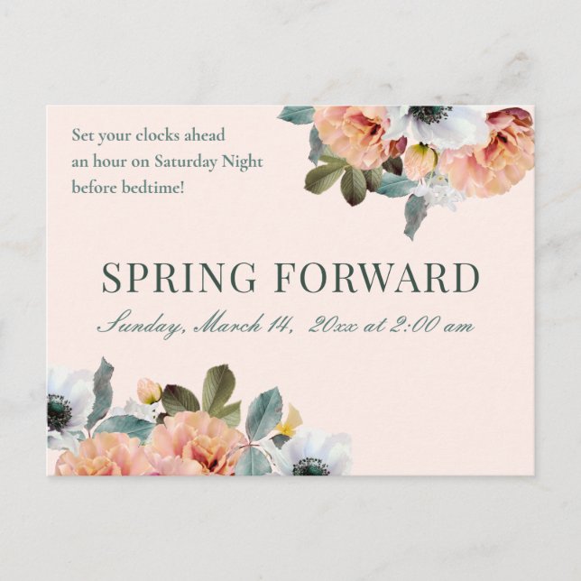 Spring Forward Business Realtor Mailer Postcard (Front)
