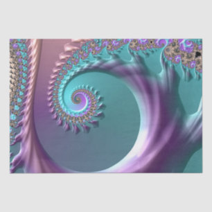 spring fractal tissue paper