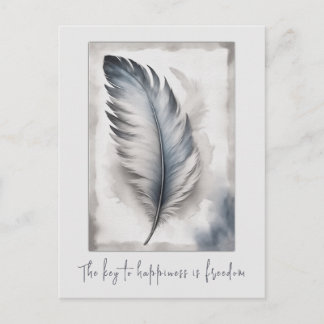 spring Freedom Card postcard