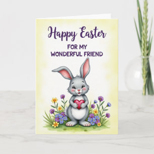 Spring Friend Heart Card