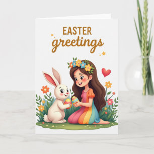 Spring Friends Egg Exchange Card