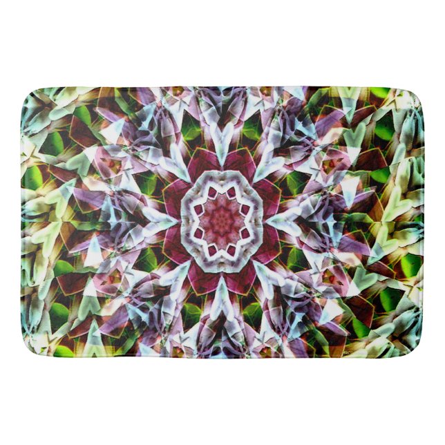 Spring full bloom..... bath mat (Front)