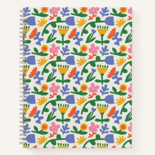 Spring Fun Floral Notebook