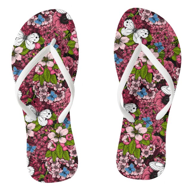 Spring garden 2 flip flops (Footbed)