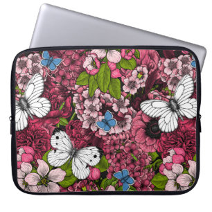 Spring garden 2 laptop sleeve