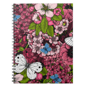 Spring garden 2 notebook