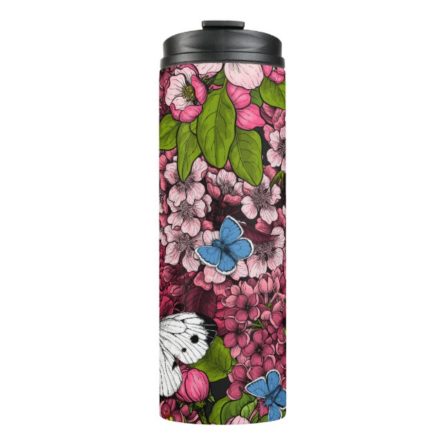 Spring garden 2 thermal tumbler (Front)