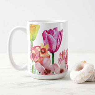 Spring Garden Blooms Coffee Mug