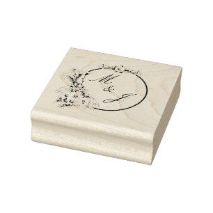 Spring Garden Collection Etched Rubber Stamp