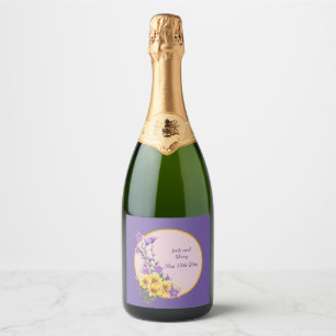 Spring Garden Collection Sparkling Wine Label
