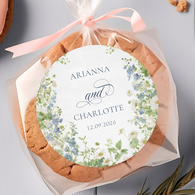 Spring Garden Floral Wedding Sticker (Creator Uploaded)
