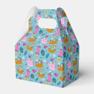 Spring Garden Flowers Favour Box