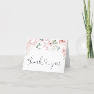 Spring Garden Fold Over Thank You Card