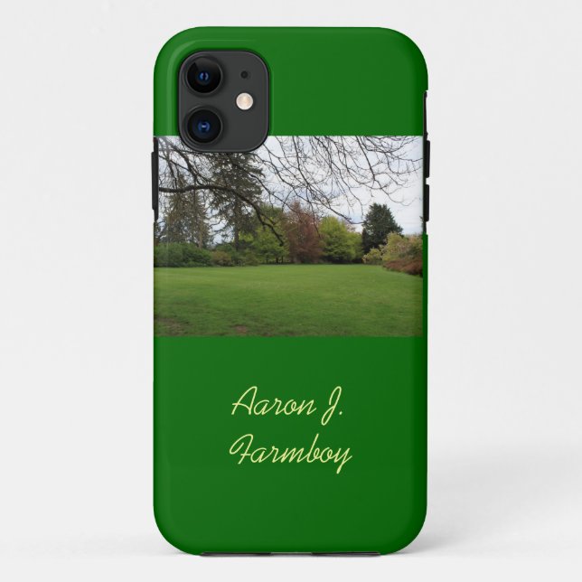 Spring garden green iPhone 5 case. Case-Mate iPhone Case (Back)