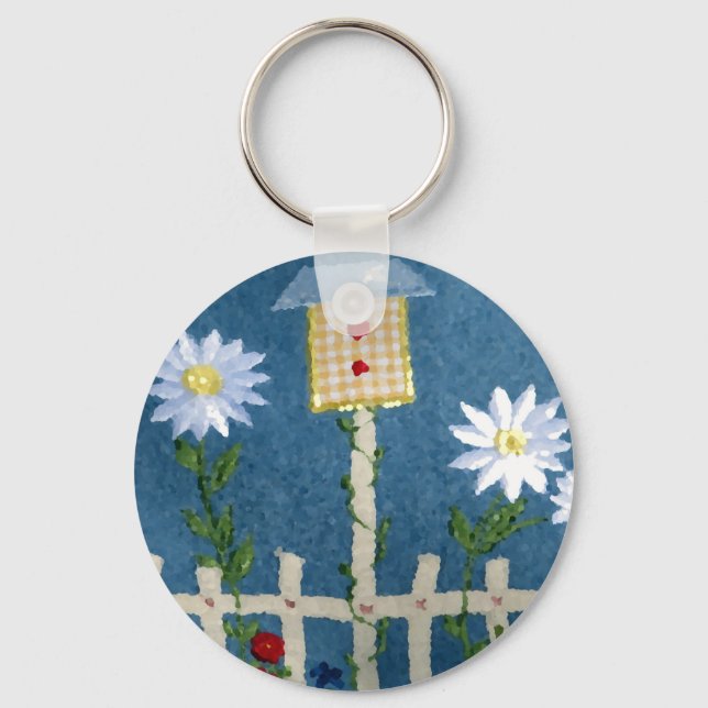 Spring Garden Key Ring (Front)