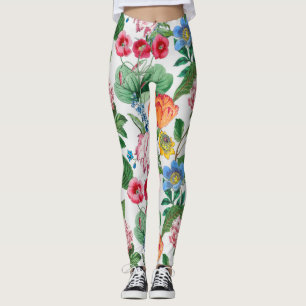 Spring garden leggings