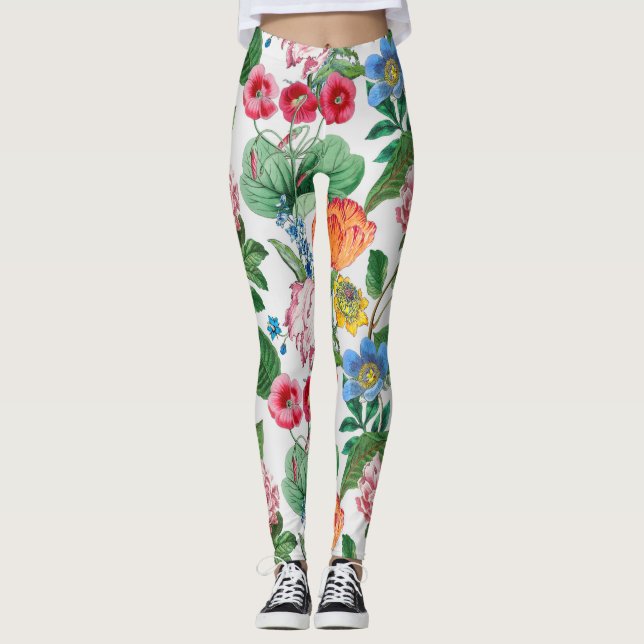 Spring garden leggings (Front)