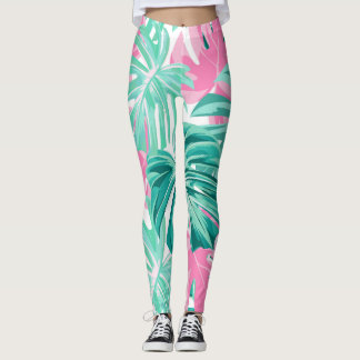 spring garden leggings