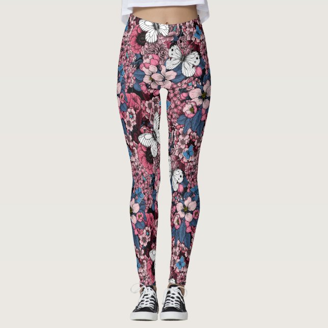 Spring garden leggings (Front)