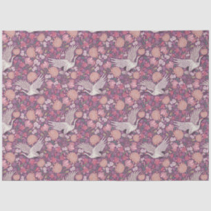 Spring Garden Mother's Day Asian Crane Chinese Tissue Paper