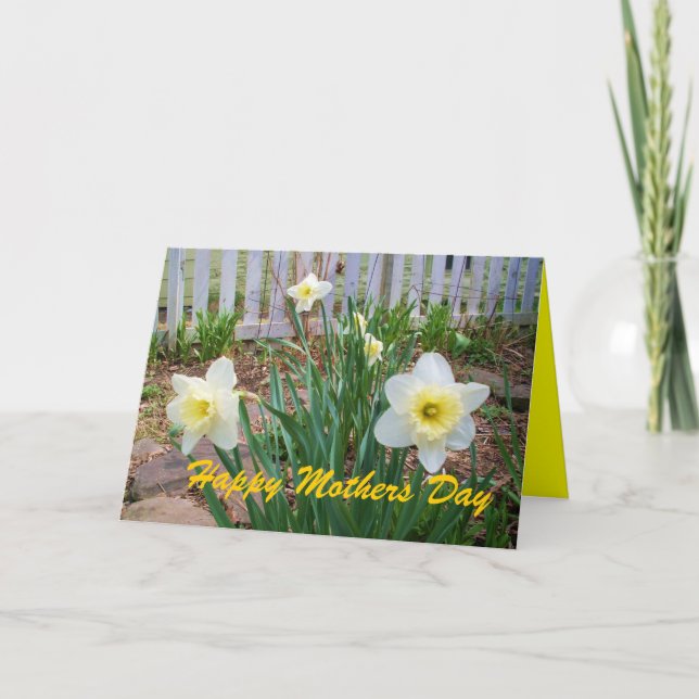 SPRING GARDEN, MOTHERS DAY card (Front)