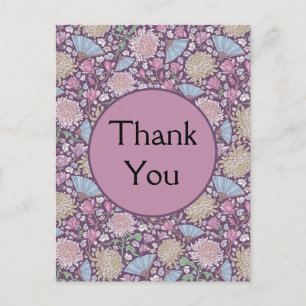 Spring Garden Mother's Day Chrysanthemum Mum Japan Postcard