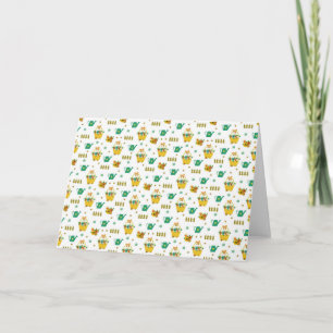 Spring Garden pattern Card