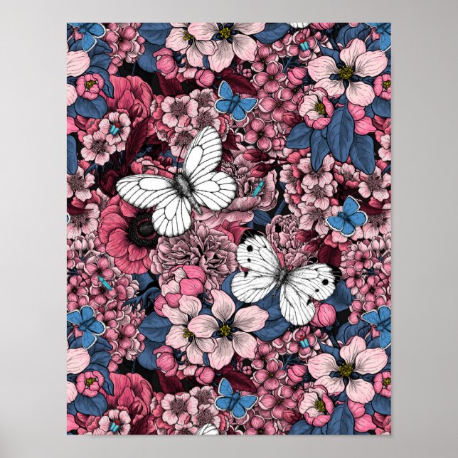 Spring garden poster (Front)