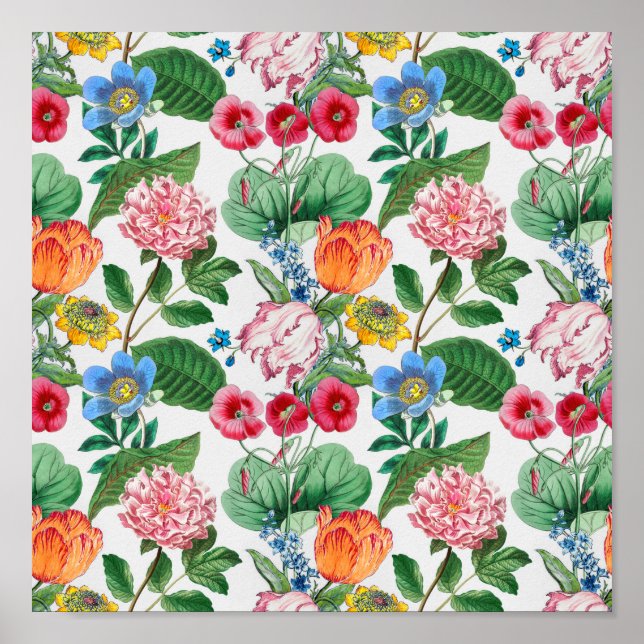 Spring garden poster (Front)