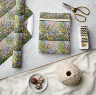 Spring Garden Symphony Wrapping Paper