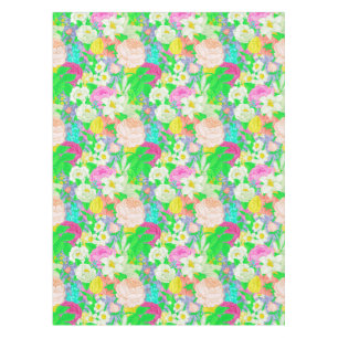 Spring garden tablecloth