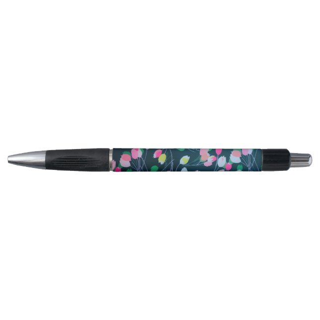 Spring Garden Tulip Flowers Bloom Watercolor (Front)