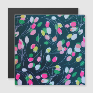 Spring Garden Tulip Flowers Bloom Watercolor