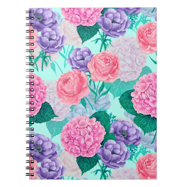 Spring garden watercolor 2 notebook (Front)