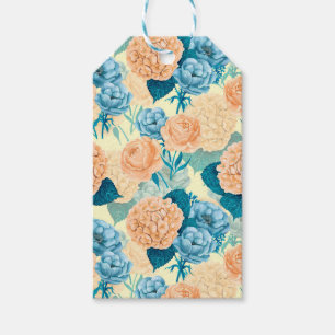 Spring garden watercolor gift tags