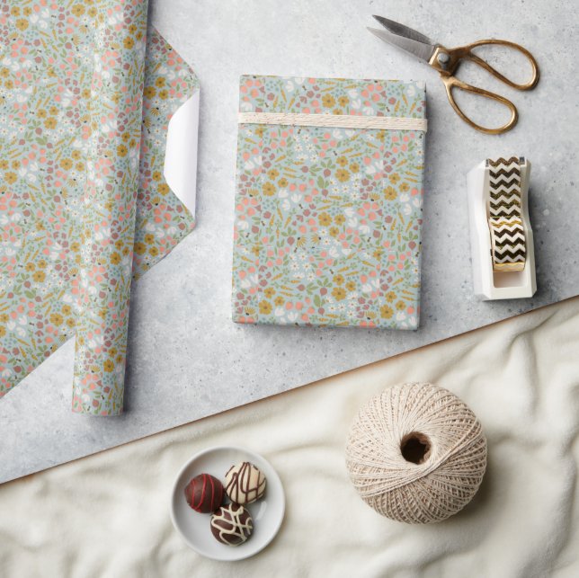 Spring Garden Wrapping Paper (Crafts)